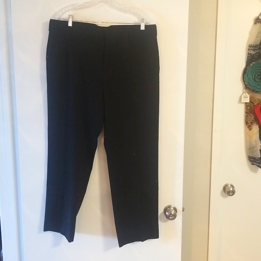 38x30 black dress pants